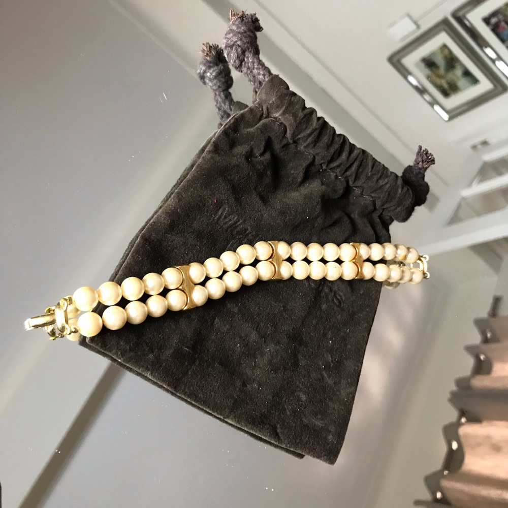 Pearl & Gold Bracelet